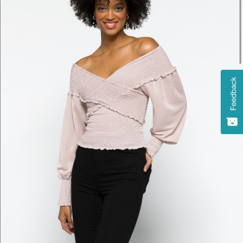 BB Dakota x Steve Madden crossfire blouse